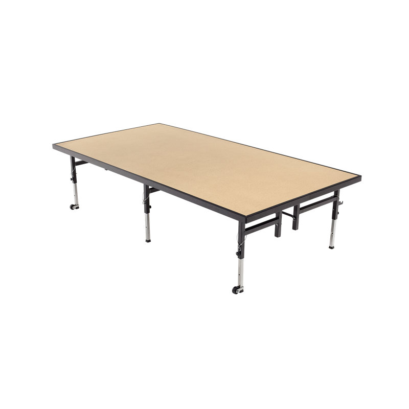 Scène et rehausse assise, H 40 po x l 96 po x P 48 po, Panneau pressé