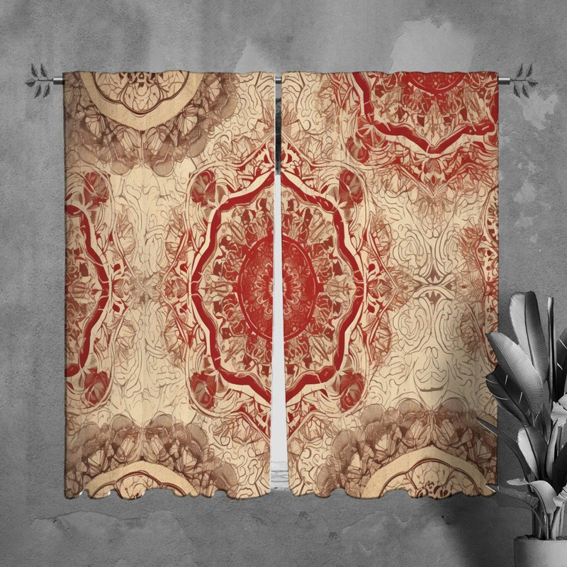 Paire de rideaux obscurcissant en polyester Royse, L 20 po x L 82 po