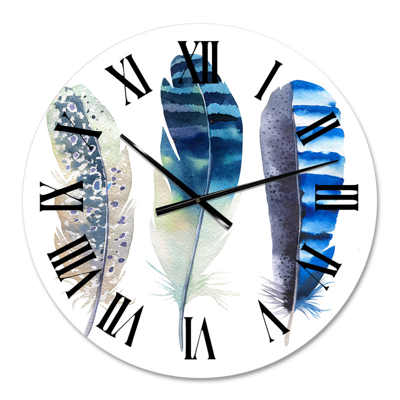 Horloge murale bohème et éclectique, Moyen