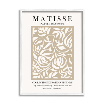 " Neutral Floral Foliage Pattern Historical Exhibition Text " by Ros Ruseva