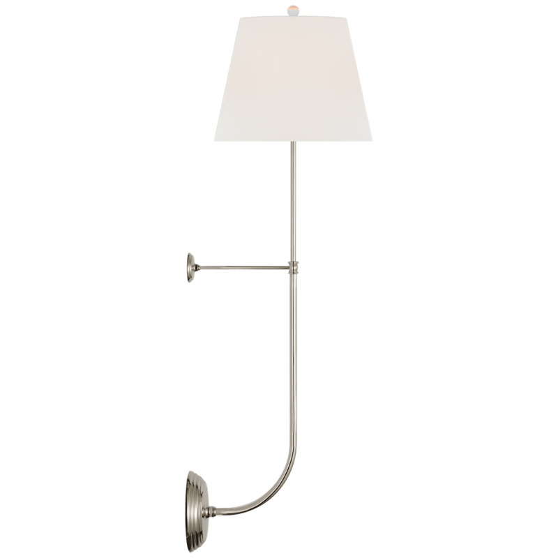 Wyatt 1 - Light Armed Sconce by Suzanne Kasler