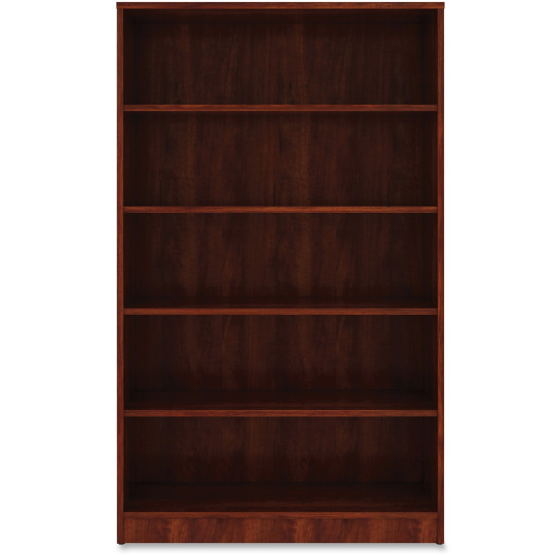 Bibliothèque standard Orlanda, Cerisier, (5 tablettes) H 60 po x l 36 po x P 12 po