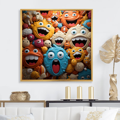 " Chuckling Cookie Characters I "