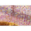 Wool 7/8" x 7/8" Cubes Glass Mosaic