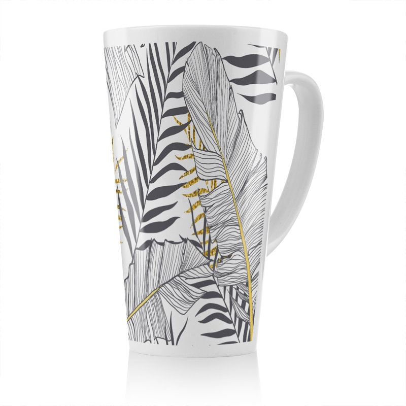 Leaves Latte Mug