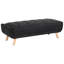 Sofa 2 Seater Temira Fabric Black