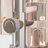 Single-Hole 316 Stainless Steel Thermostatic Freestanding Tub Filler with Hand Shower-122595905