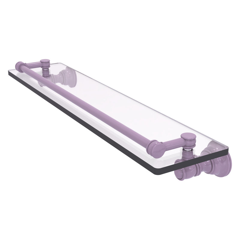 Tablette flottante Carolina, H 3,3 po x l 22 po x P 5,54 po, Lavande