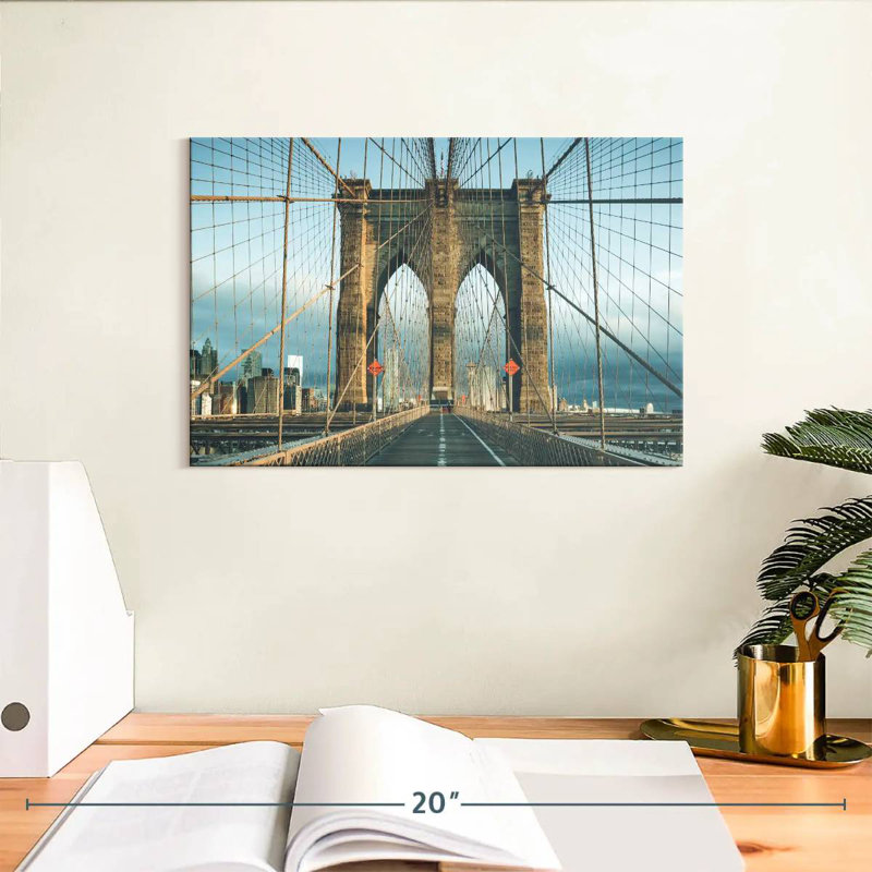 Lilie renommée pont de Brooklyn, H 8 po x l 12 po