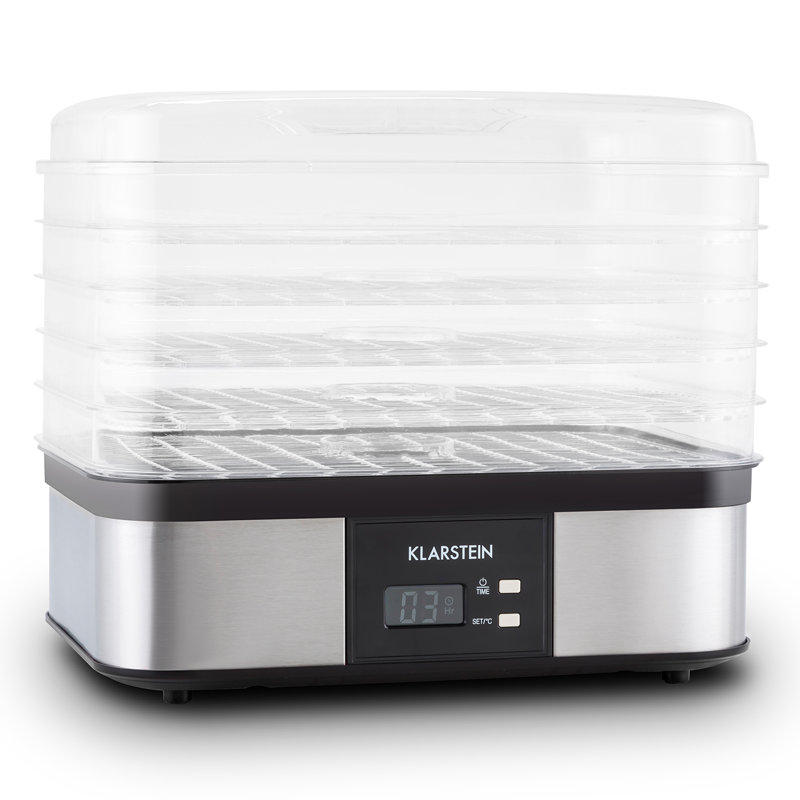 Klarstein 250 Watt Food Dehydrator, Silver