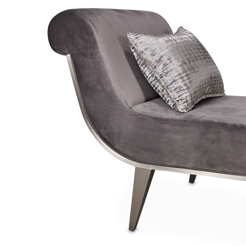 Roxbury Park Velvet Chaise Lounge