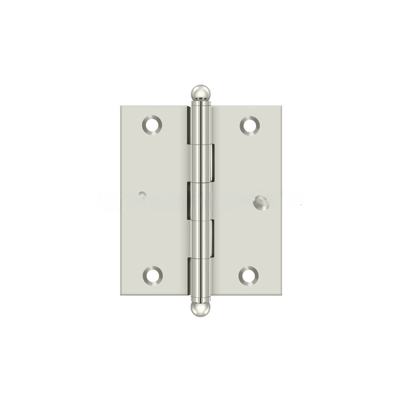 Hinge, Polished Nickel