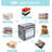 Latitude Run® Fabric Decorative Bin-1830691586