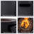 23.8'' H X 36'' W Round Propane Outdoor Fire Pit Table
