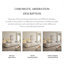 Coussin modulaire beige en polyester-614229909-614229915