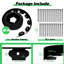5cm H x 1200cm W Plastic Lawn Edging