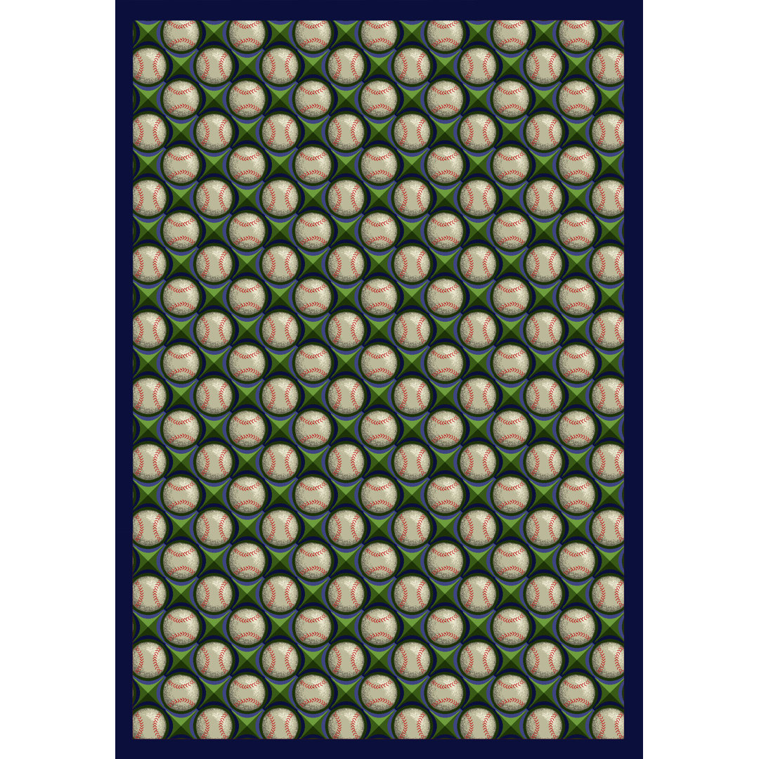 Sports Bases Loaded Area Rug Joy Carpets Rug
