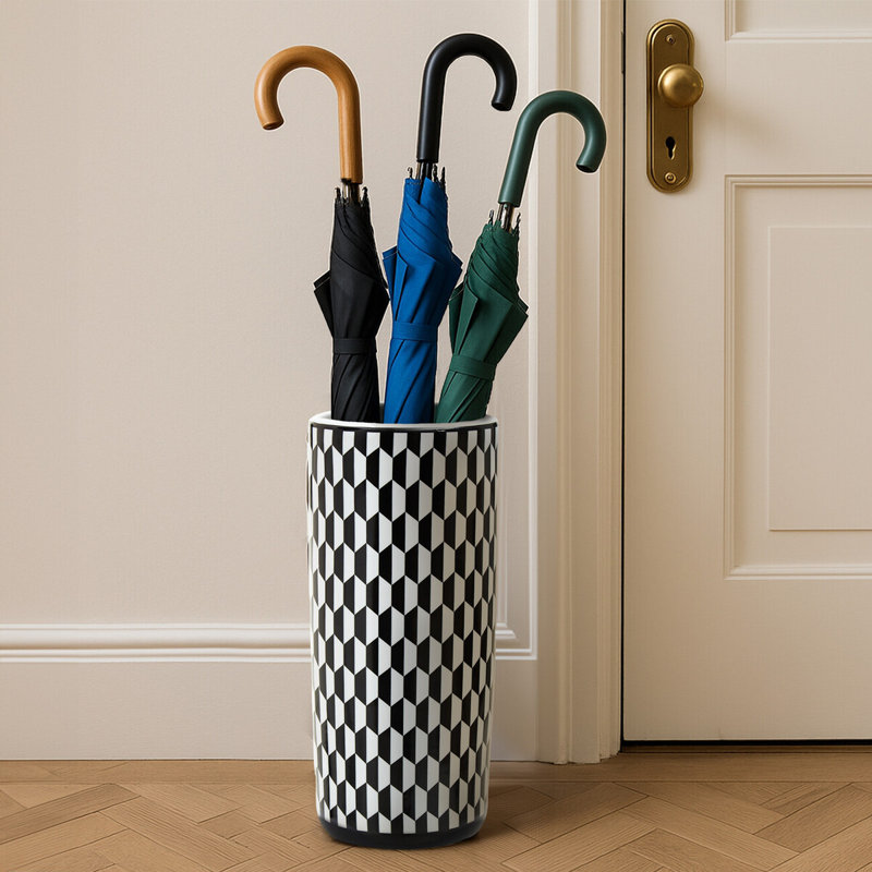 Karsytn Ceramic Freestanding Umbrella Stand