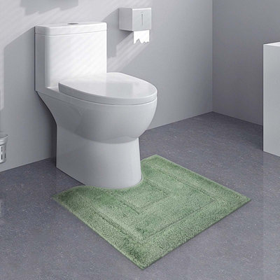 Tapis de salle de bain Tapis de salle de bain en U épaissi Tapis de porte absorbant l'eau