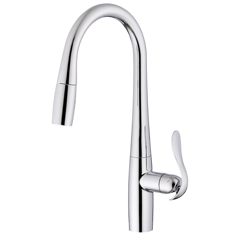 Selene® Single Handle Pull-Down Kitchen Faucet 1.75Gpm Stainless Steel, Chrome