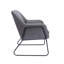 Upholstered Microfiber / Microsuede Armchair-807286582