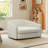 56" W Oversized Slipcovered Cozy Upholstered Accent Barrel Chair-1235908288