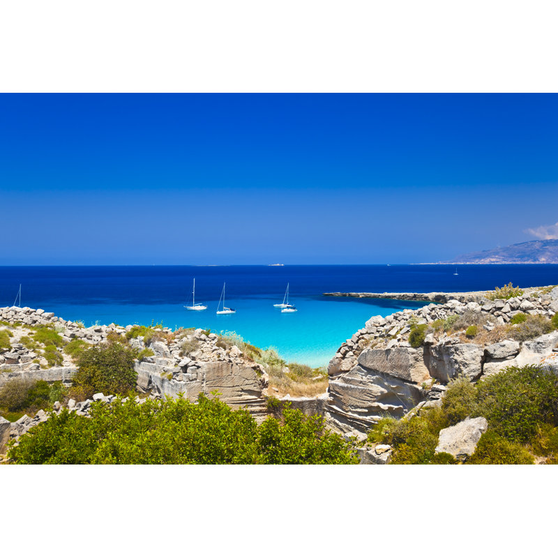 Favignana - Wrapped Canvas Print, 30cm H x 46cm W x 3.8cm D