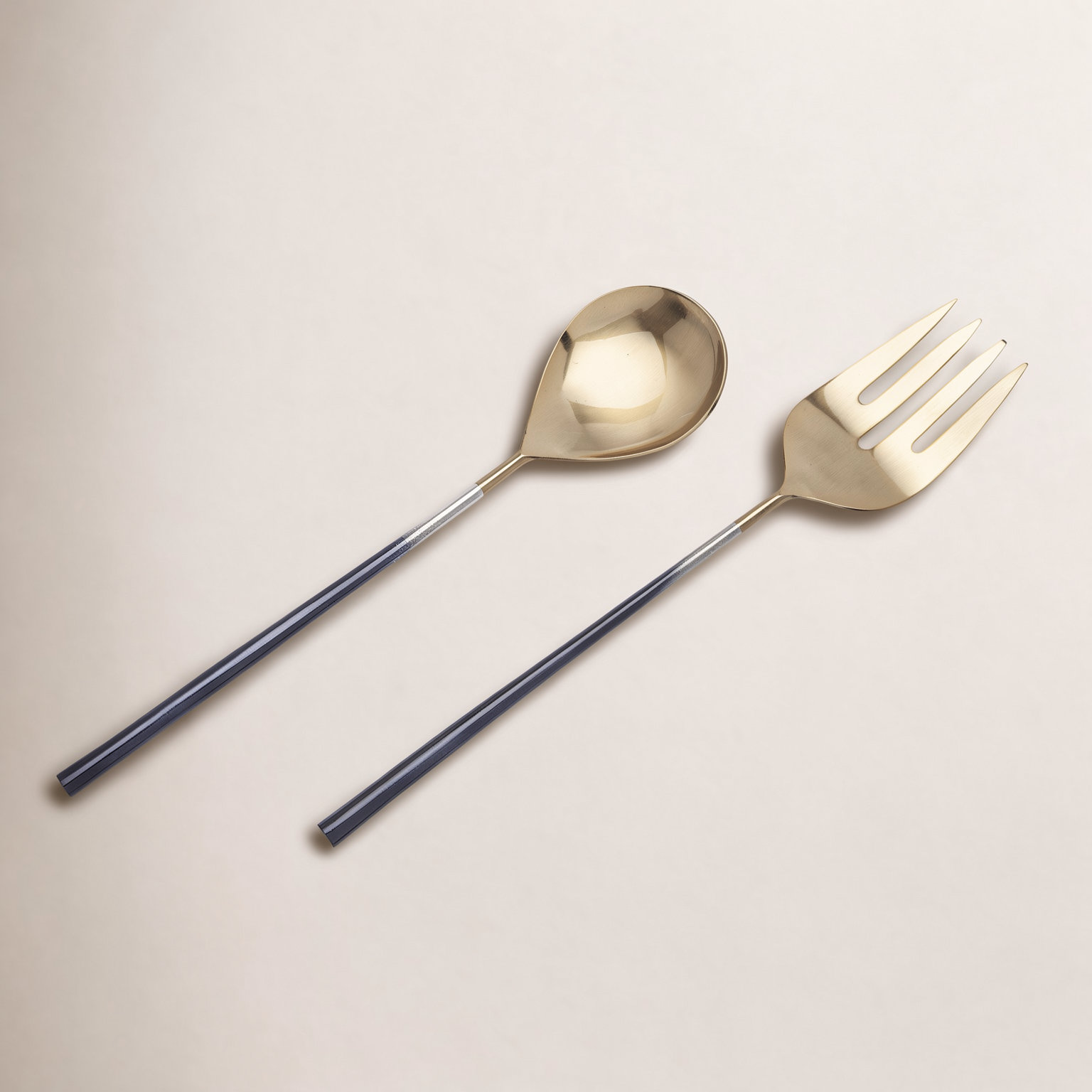 Lete Ombre Salad Server Set