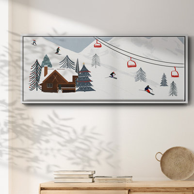 Collection «Ski Slope», toile encadrée