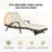 Wicker Reclining Lounge Chair Set of 2 with Cushions 150° Adjustable for Poolside Beach Garden Outdoor Relaxation-193049252