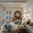 Mckella 1 - Light Modern Farmhouse Wall Sconces With Wooden Arm And Fabric Linen Shade(Set of 2)