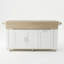 Chariot-bar 63 po avec plateau de table extensible, roues verrouillables et armoire de rangement 63 po 