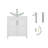 30" Free-Standing Modern Single Bathroom Vanity With Sink-509820683