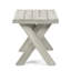 Table d'appoint idéale pour les collations de jardin et les petits articles de balcon