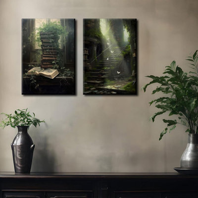 2 Piece Wrapped Canvas Print
