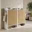Ensemble de 2 tablettes à cannelures très profondes 45 po x 31 po x 15 po