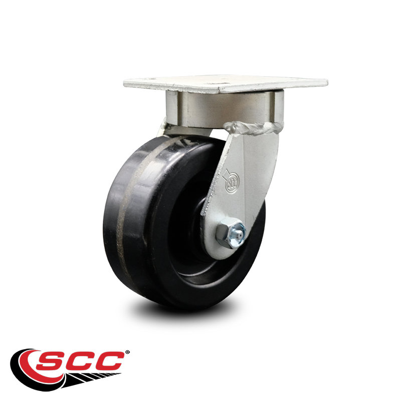 Kingpinle Swivel Top Plate Caster