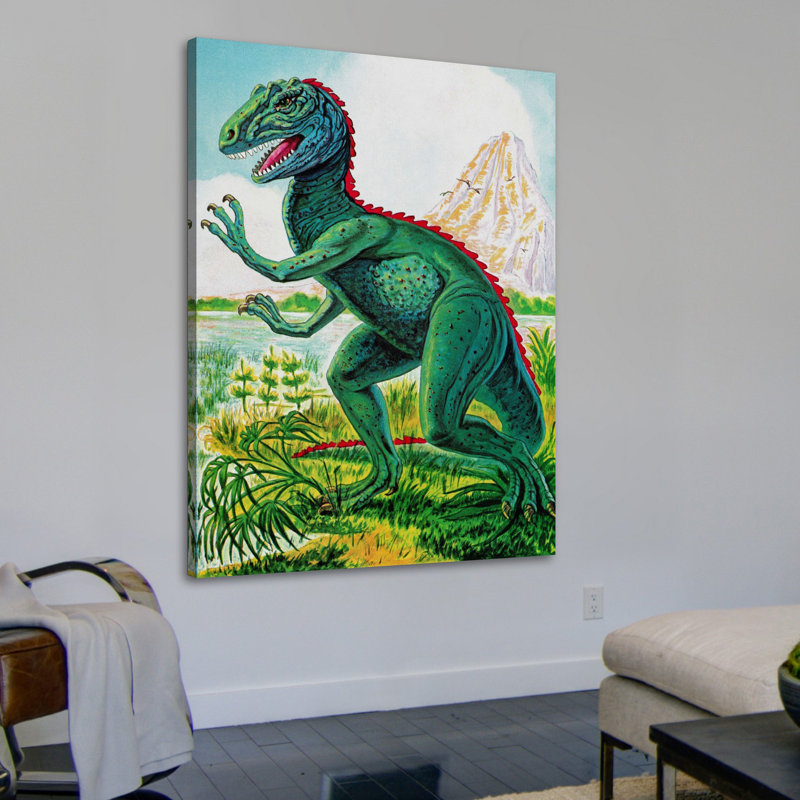 Ceratosaurus by Curtis - Wrapped Canvas Print, 46 cm H x 30 cm W