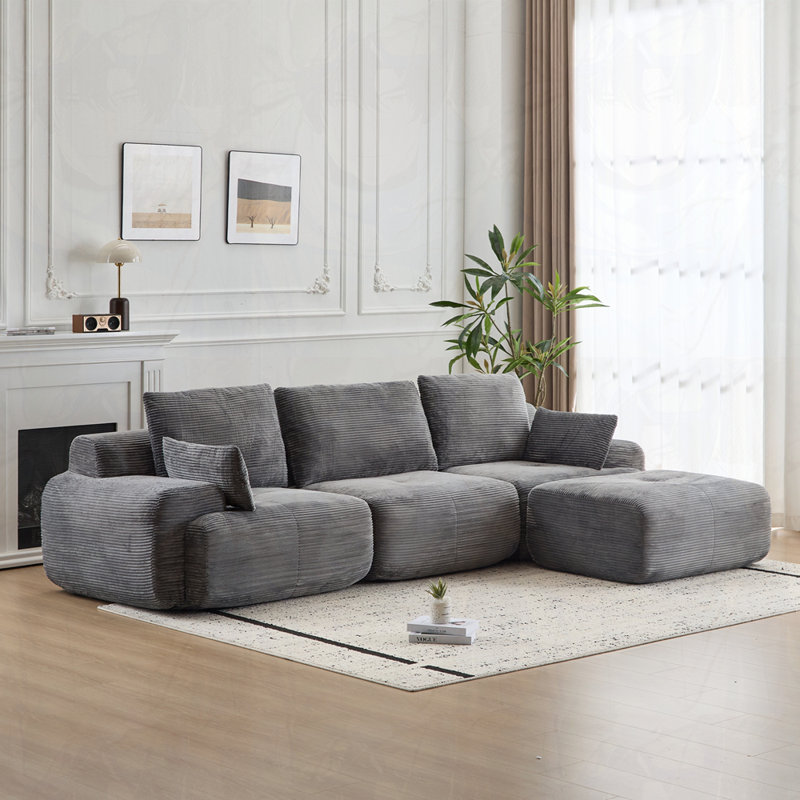 Canapé modulaire Cloud, Gris