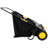 Hand Push Lawn Sweeper, 26 Inch Leaf & Grass Collector  7 Cu. Ft Hopper Bag Capacity. With Adjustable Brush Height