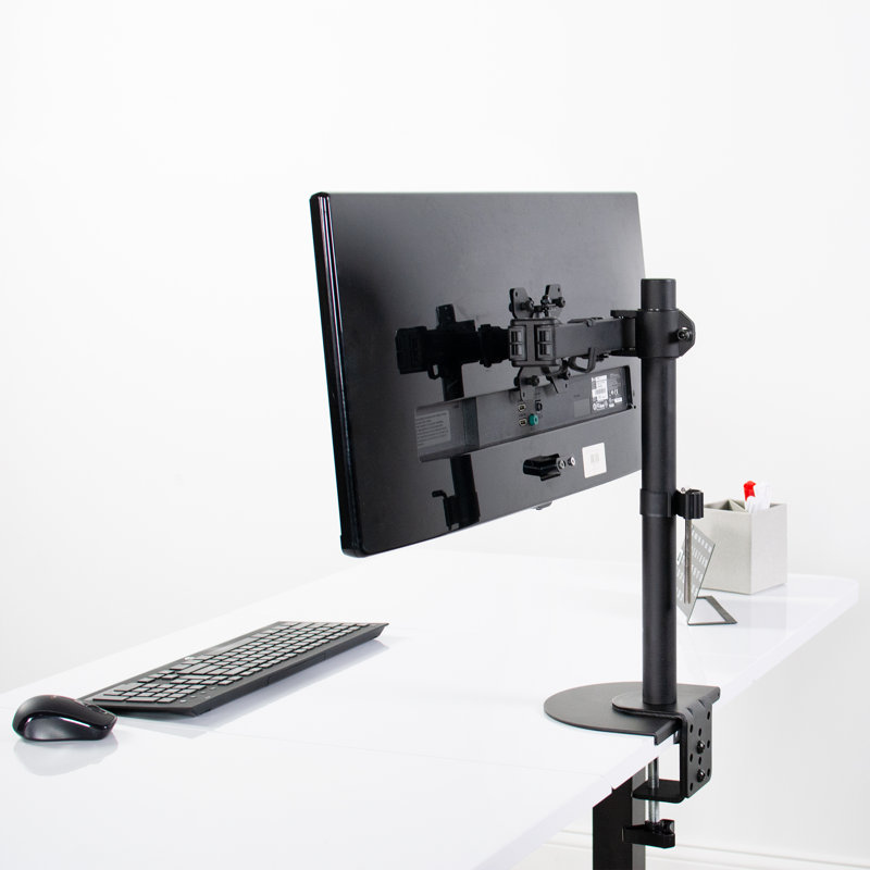 Reinforcement Bracket Plate for C-Clamp Installations Desk Mount
