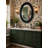 Raffia Oval Accent Mirror-206236527
