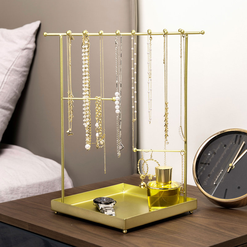Metal Holder Necklace Hanger Jewellery Stand