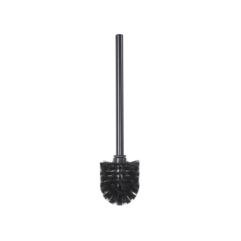 Alfie Free-Standing Toilet Roll & Brush Holder, Black