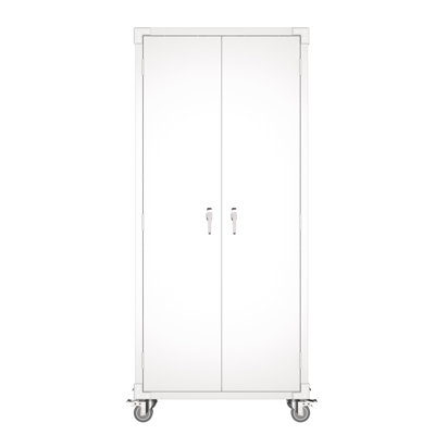 Maone 72"" H x 31.5"" W x 16"" D Metal Garage Utility Storage Cabinets with 4 Adjustable Shelves -  WFX Utility™, 4318CA0379114BCA8BFC6A566B12F58A