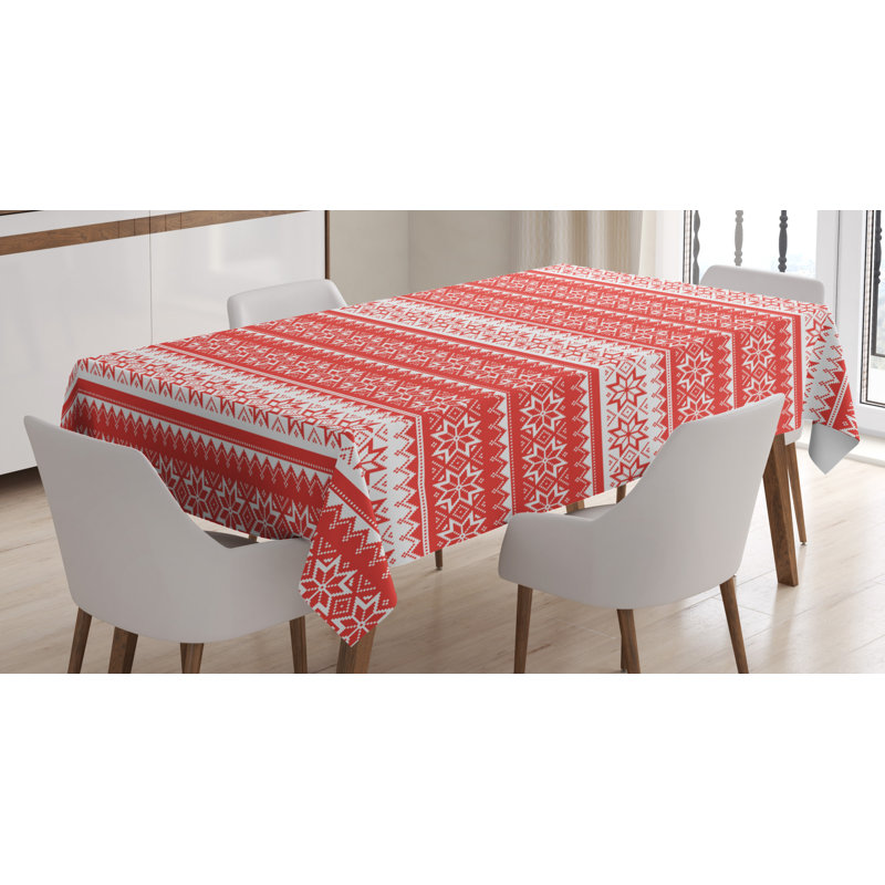 Nordic Tablecloth, 90" L x 60" W
