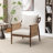 Radimir Upholstered Armchair With Solid Wood Arms-1464883249