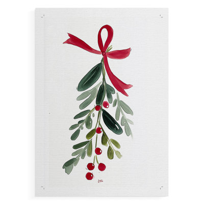 Fêtes de Noël, art Cxxxi - impression sur toile seulement - non encadrée