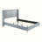 Wide Wale Corduroy Upholstery Panel Bed-106885054-109211714