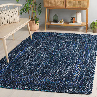 Tapis d'intérieur en coton tressé à la main